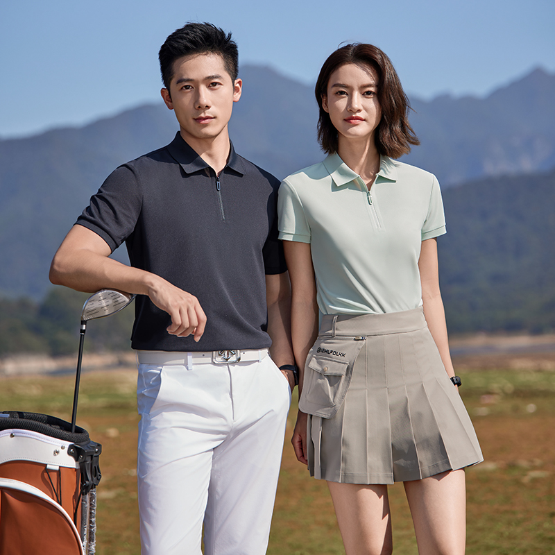 HT042-061 Golf Outdoor Sports Series Sweat-Free Technology Short Sleeve Polo