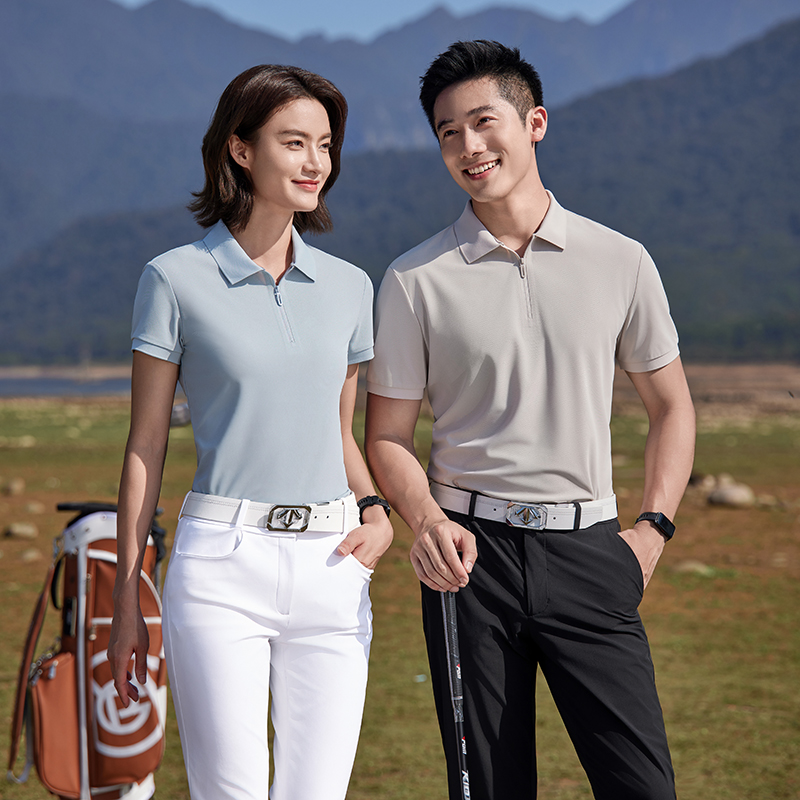 HT042-061 Golf Outdoor Sports Series Sweat-Free Technology Short Sleeve Polo