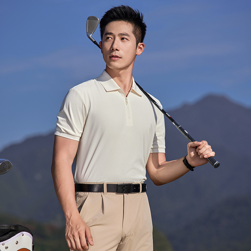 HT042-061 Golf Outdoor Sports Series Sweat-Free Technology Short Sleeve Polo