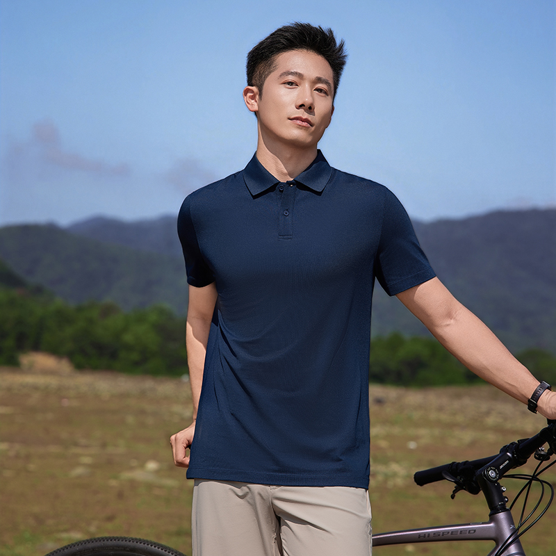 HT042-066 High-End Luxury Outdoor Sports Series Designer-Inspired Affordable Short-Sleeve Polo