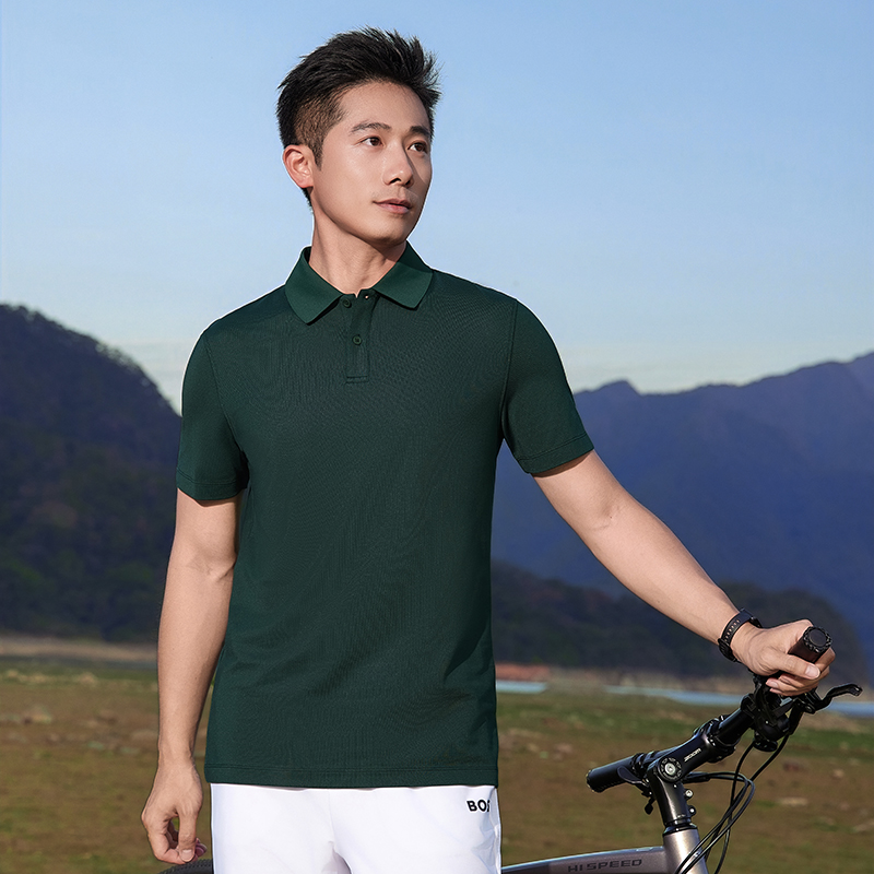 HT042-066 High-End Luxury Outdoor Sports Series Designer-Inspired Affordable Short-Sleeve Polo