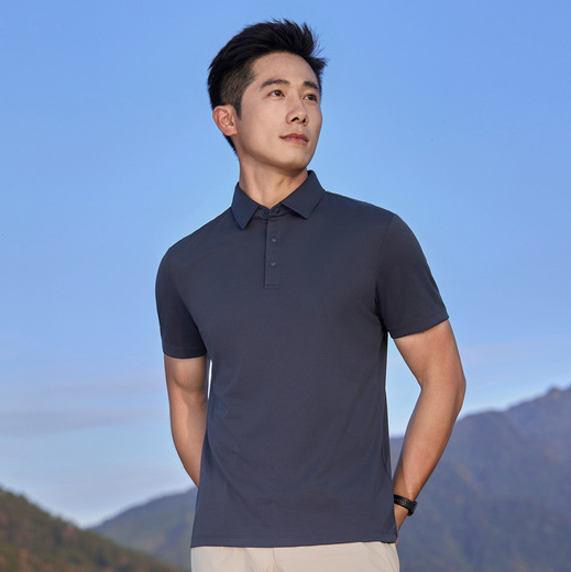 HT042-069 Golf Outdoor Sports Series Superconducting Quick-Dry Technology Short-Sleeve Polo