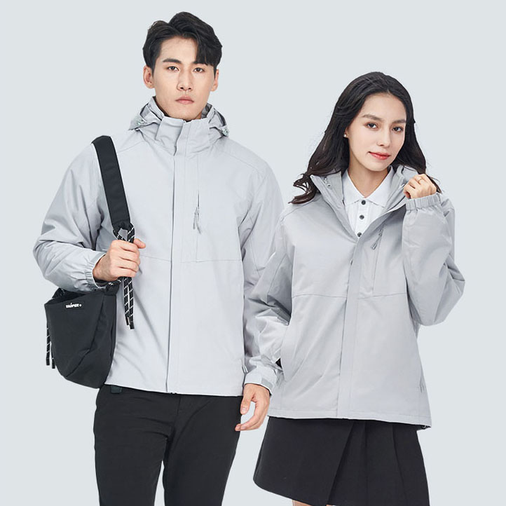 HT048-023-1 Unisex Camel Style 3-in-1 Travel Two-Piece Set