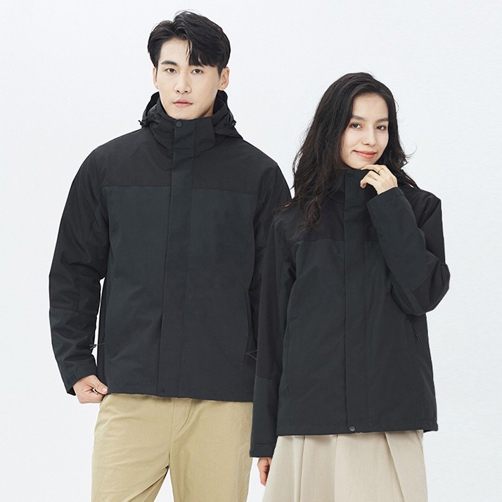 HT048-026-1 Men's and Women's North Face Style DuPont Three-Protection Fabric 3-in-1 Protective Two-Piece Set