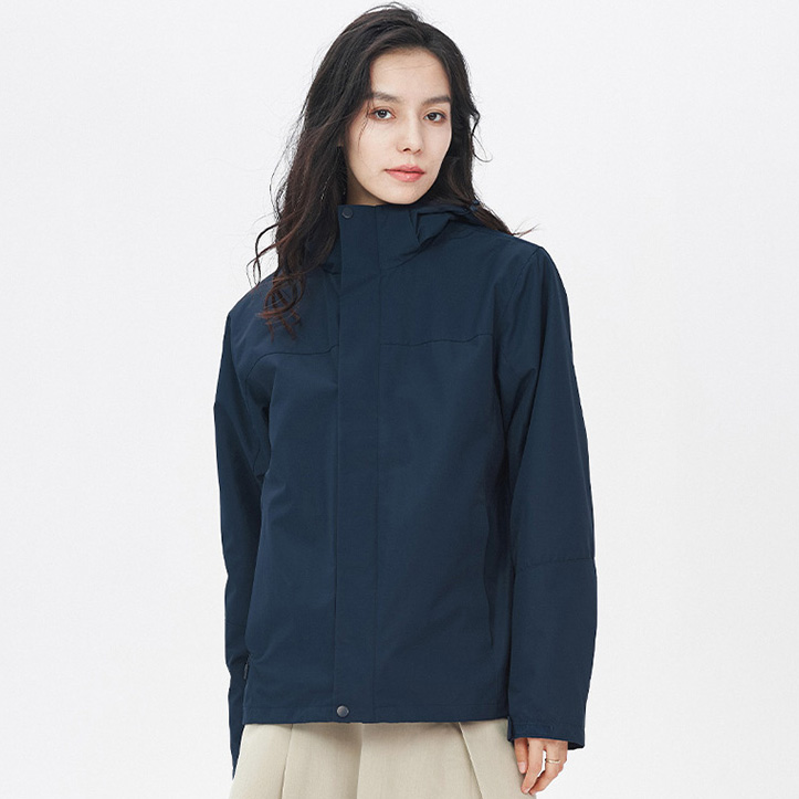 HT048-026-1 Men's and Women's North Face Style DuPont Three-Protection Fabric 3-in-1 Protective Two-Piece Set