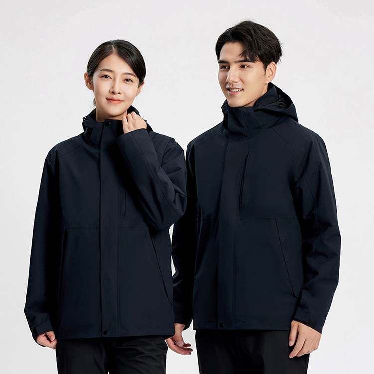 HT048-029 Men and Women Business Corium Style 3-in-1 Protective Two-Piece Set