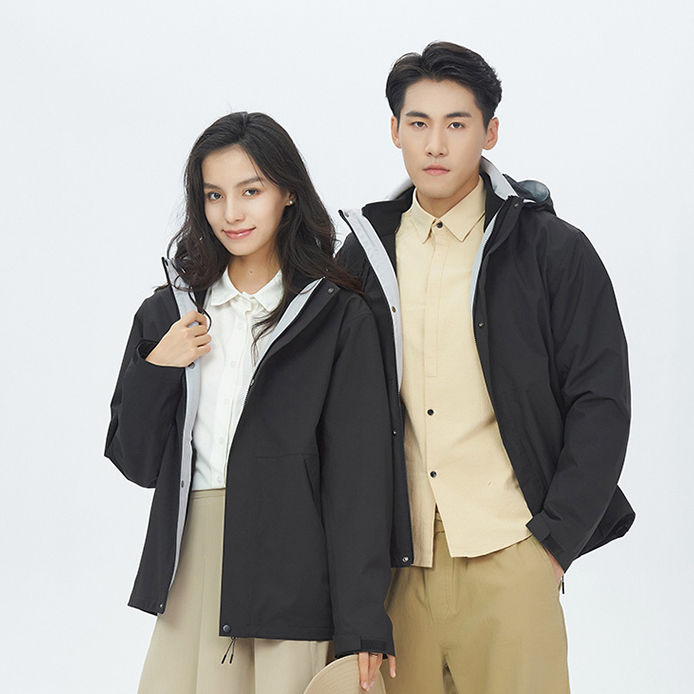 HT048-039 Men's and Women's Business Style High-Thermal Protective Down Jacket