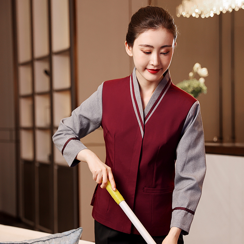 HT032-482-11 – Women's Autumn/Winter Cleaning Uniform