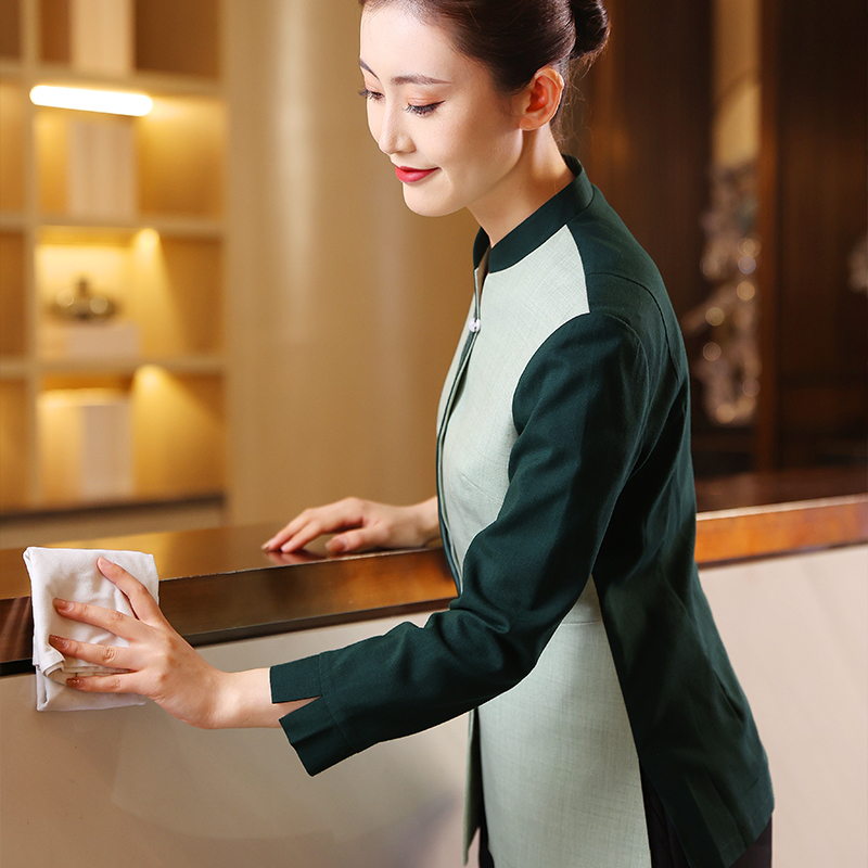 HT032-1071-14 – Women's Autumn/Winter Cleaning Uniform