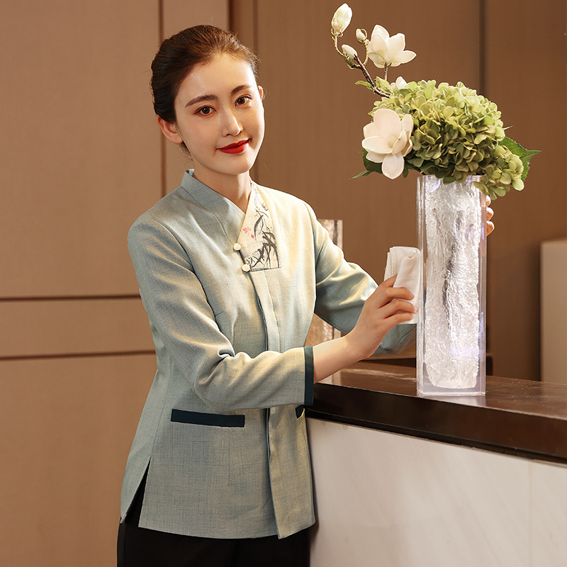 HT032-1261-14 – Women's Autumn/Winter Cleaning Uniform