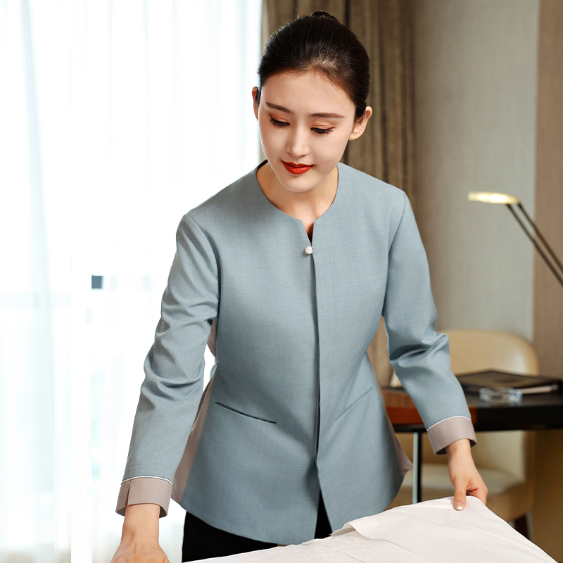 HT032-1515-24 – Women's Autumn/Winter Cleaning Uniform