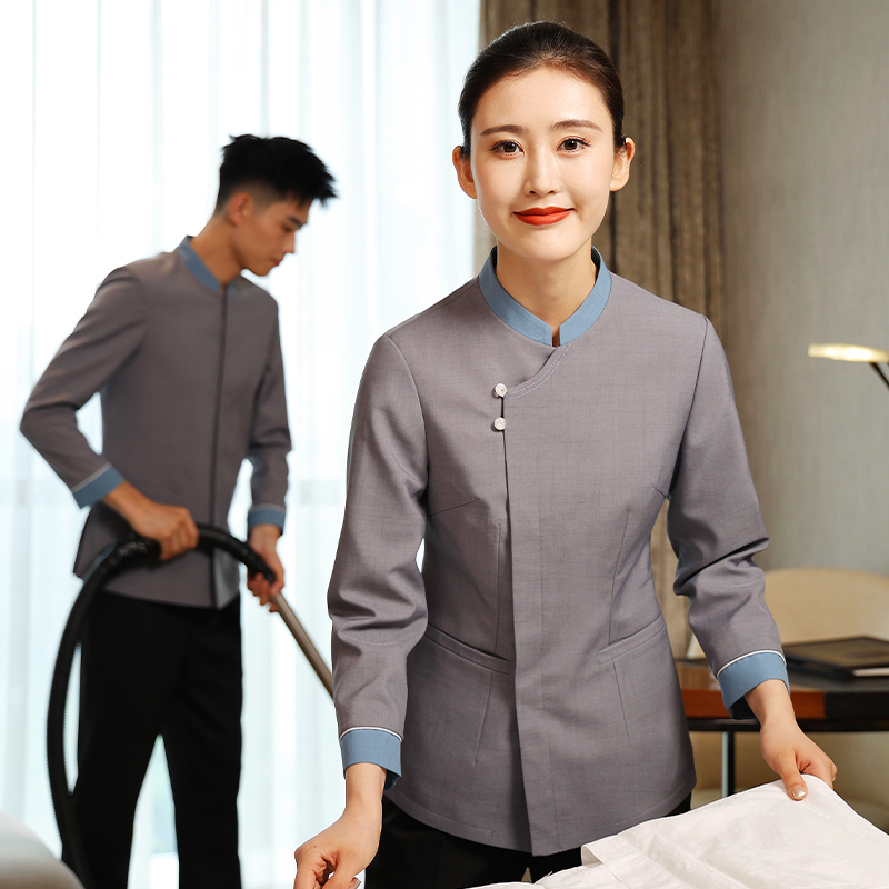 HT032-1517 – Unisex Autumn/Winter Cleaning Uniform