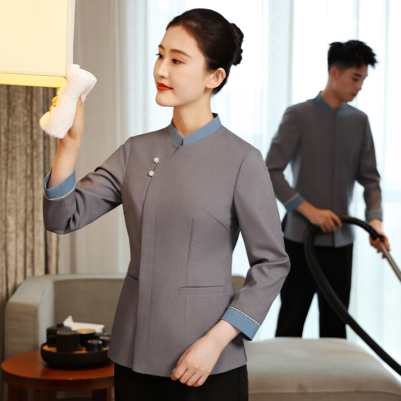 HT032-1517男女秋冬保潔服
