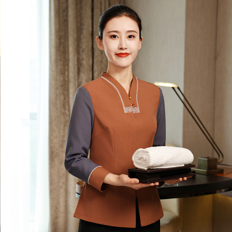 HT032-1550-12 – Women's Autumn/Winter Cleaning Uniform