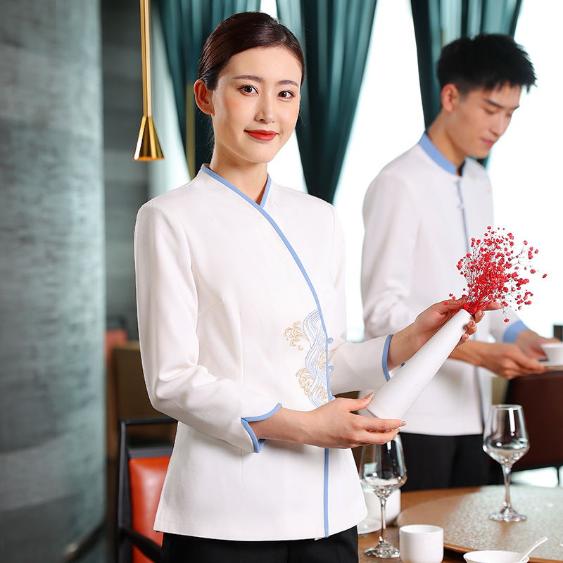 HT032-1018-19 & HT032-1019-19 – Chinese-style Service Staff Uniform