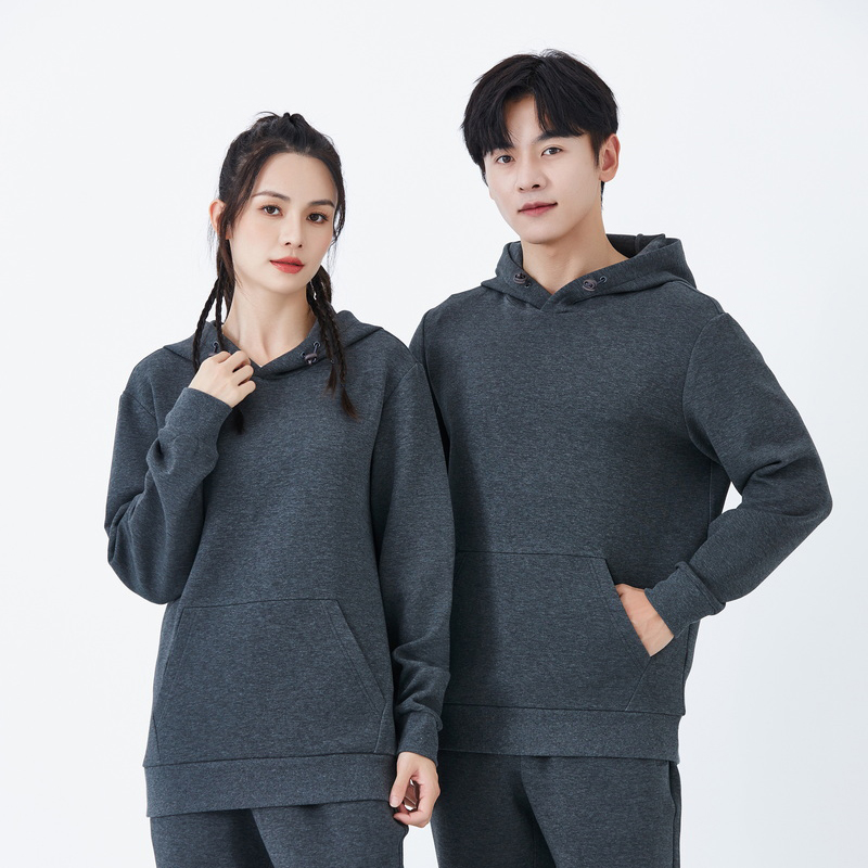 HT042-215 – Air-Layer Kangaroo Pocket Sweatshirt