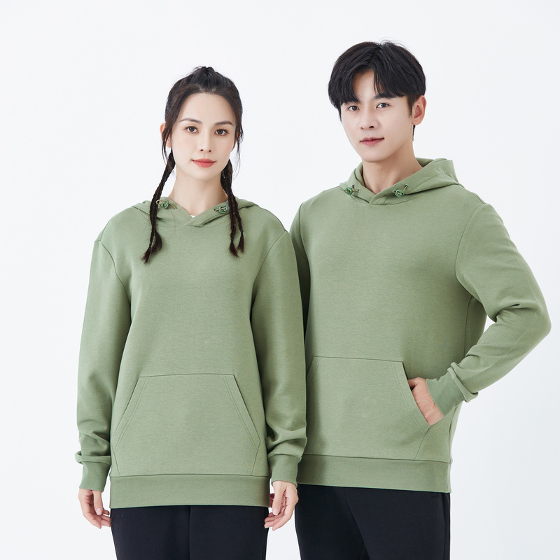 HT042-215 – Air-Layer Kangaroo Pocket Sweatshirt