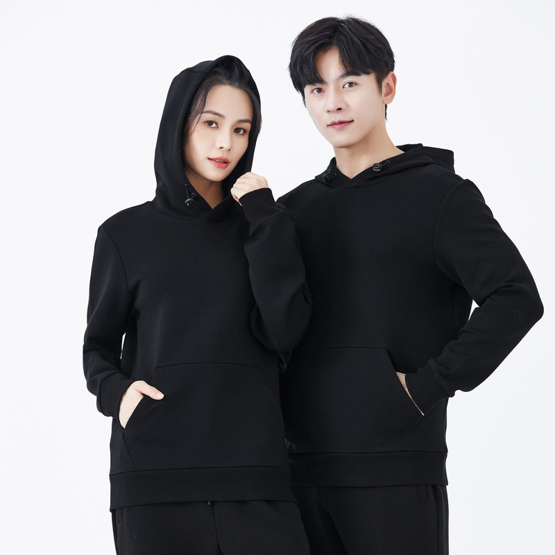 HT042-215 – Air-Layer Kangaroo Pocket Sweatshirt