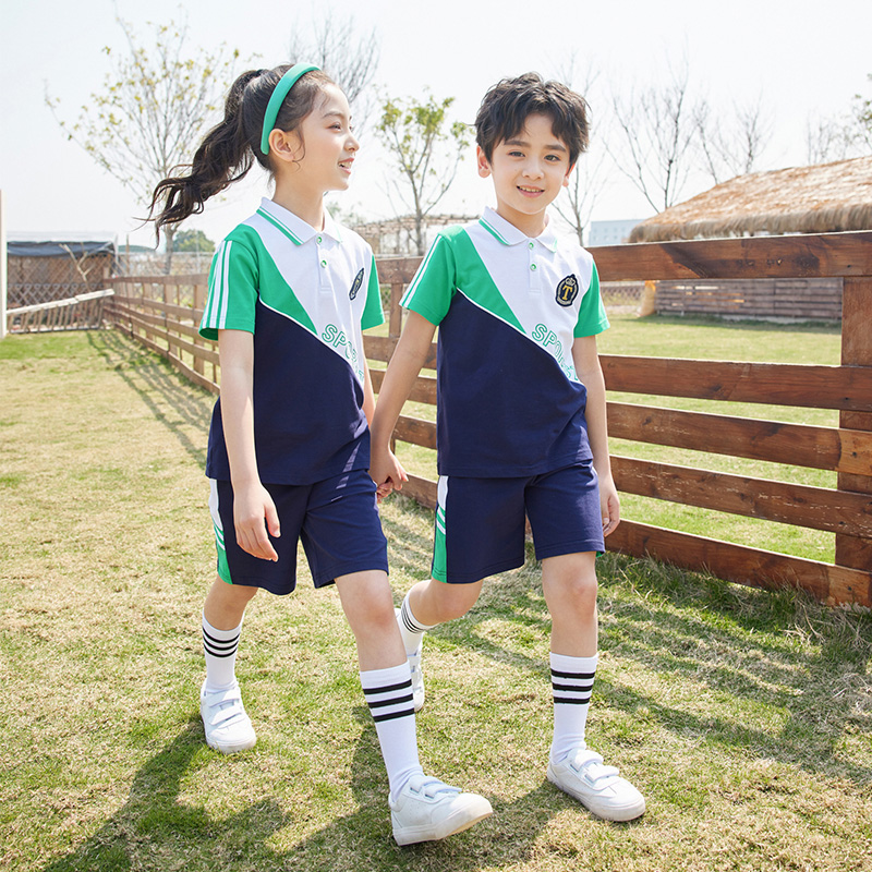 HT054-2201 – Summer Lycra Pique Polo Shirt and Skirt/Shorts Set