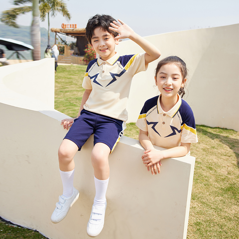 HT054-2218 – Summer Lycra Pique Polo Shirt and Skirt/Shorts Set