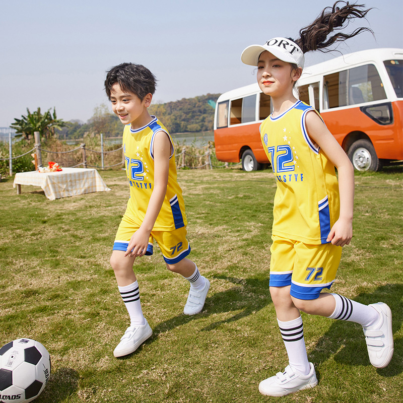 HT054-2226 – Summer Quick-Dry Mesh Short-Sleeve Jersey Three-Piece Set