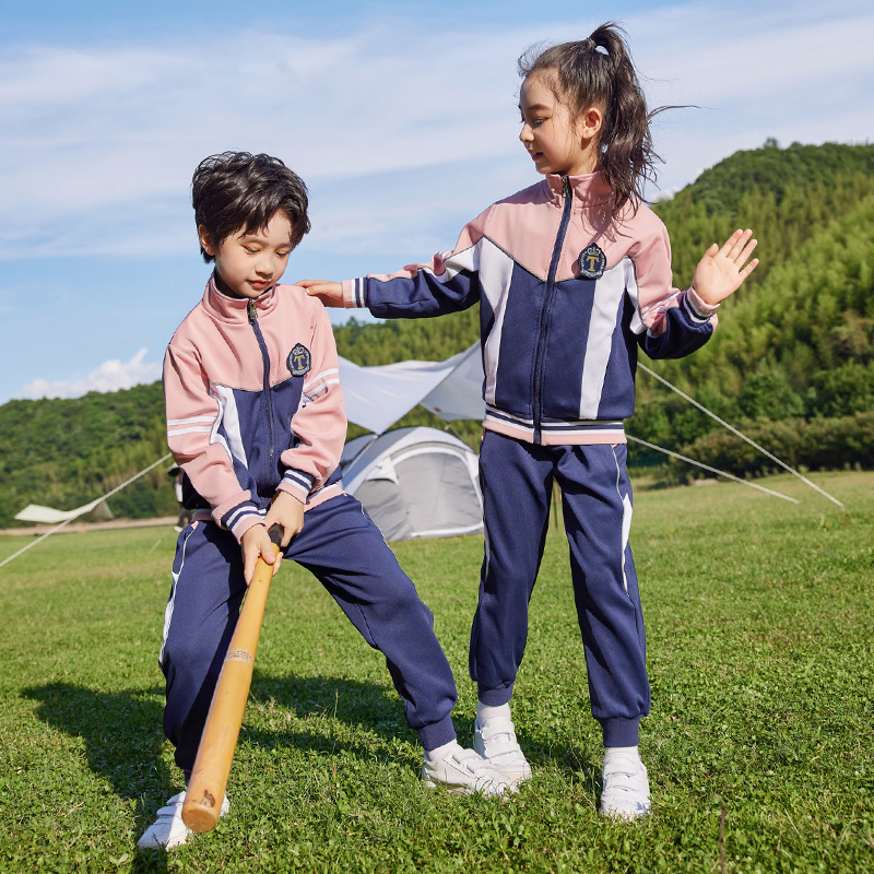 HT054-2262 – Spring/Autumn Premium Korean Silk Sportswear Set (Top & Pants)