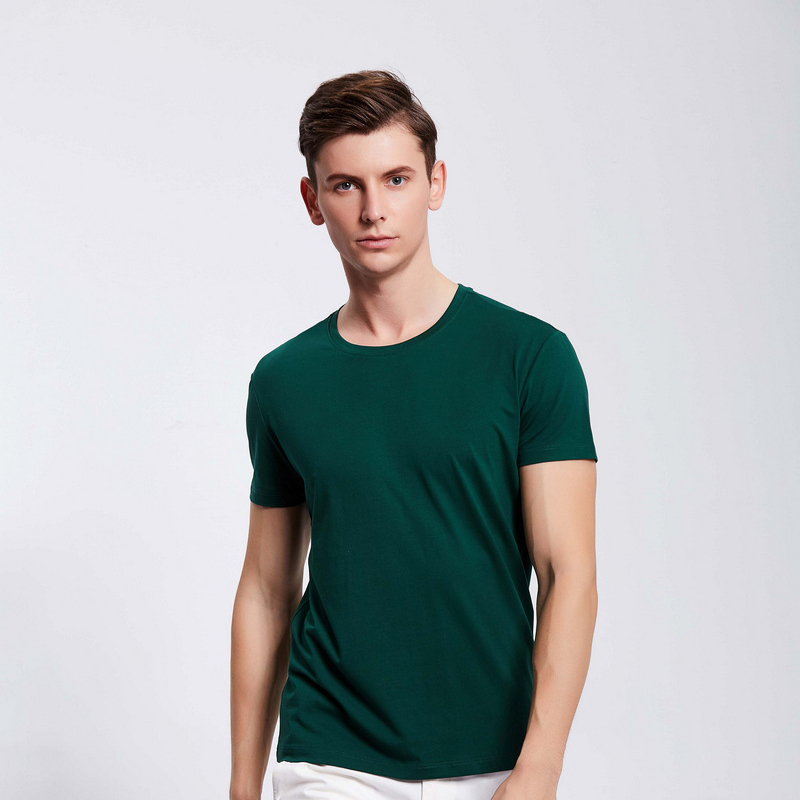 HT042-192 Xinlan cotton crew?neck T?shirt
