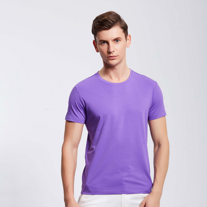 HT042-192 Xinlan cotton crew?neck T?shirt