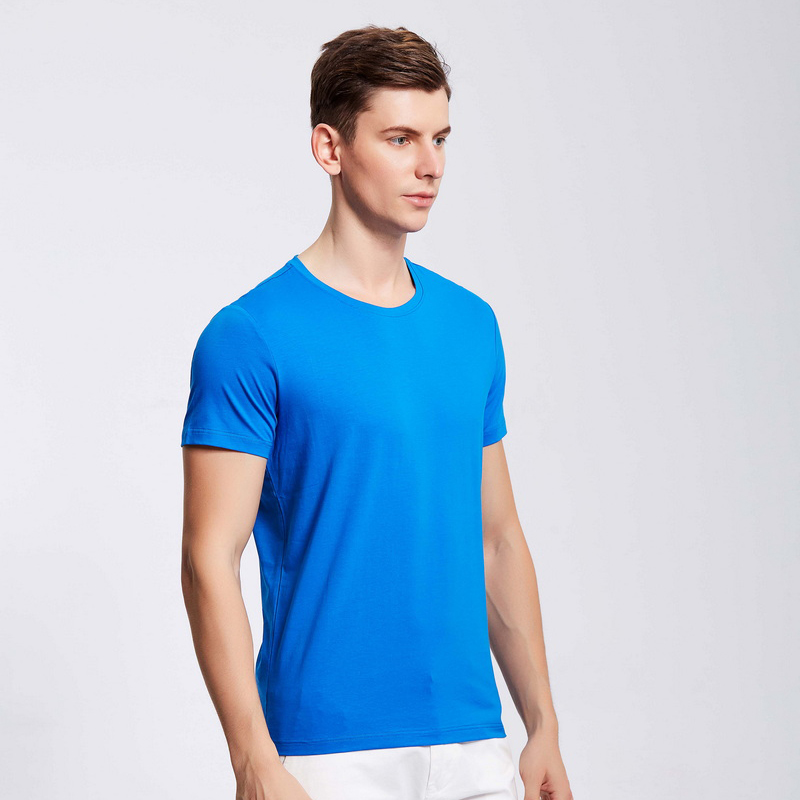 HT042-192 Xinlan cotton crew?neck T?shirt