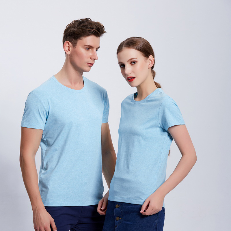 HT042-192 Xinlan cotton crew?neck T?shirt