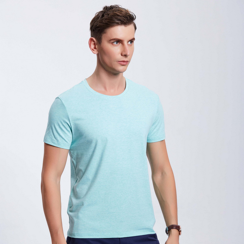 HT042-192 Xinlan cotton crew?neck T?shirt