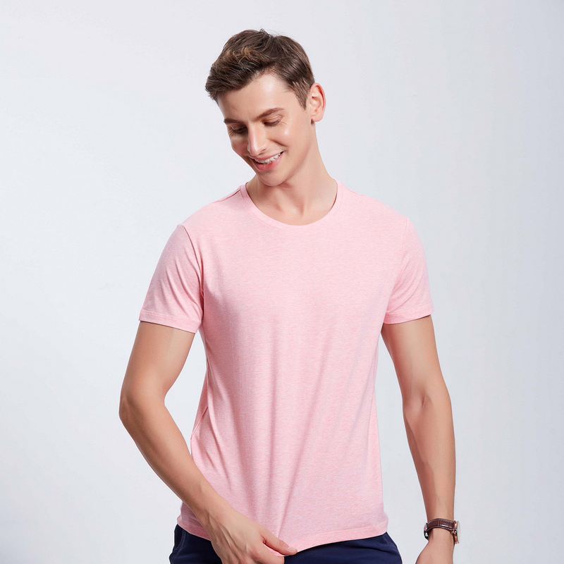 HT042-192 Xinlan cotton crew?neck T?shirt