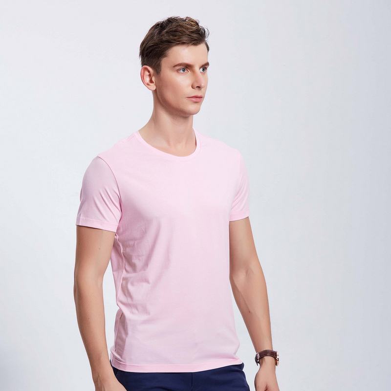 HT042-192 Xinlan cotton crew?neck T?shirt