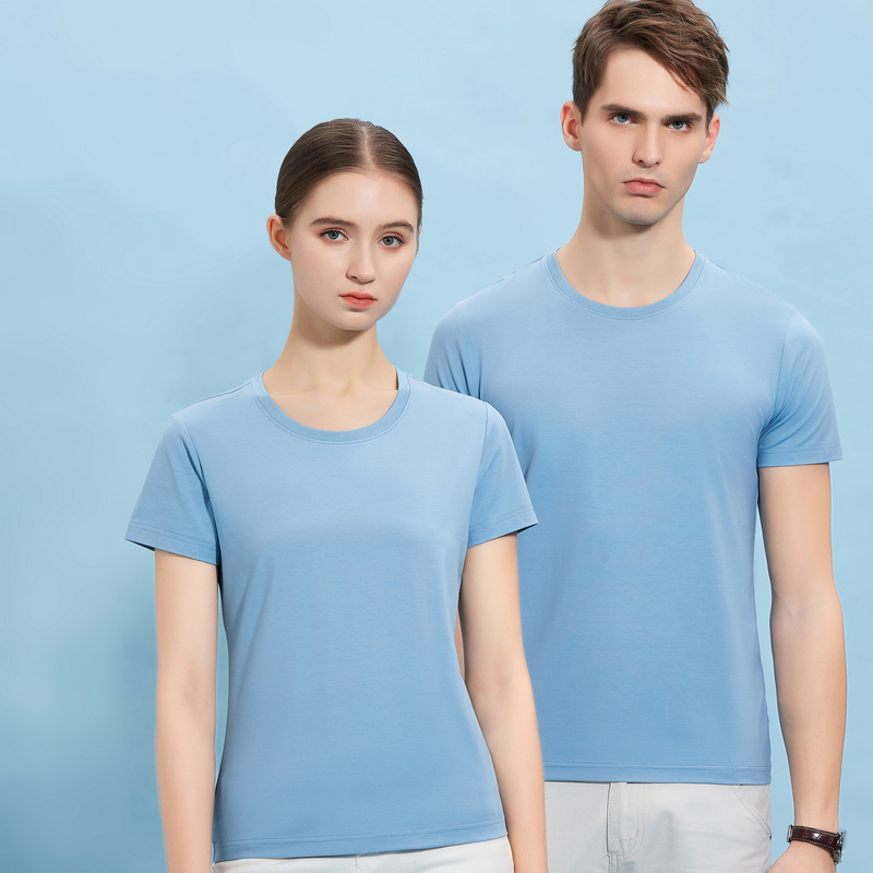 HT042-193 Modal stretch crew?neck T?shirt