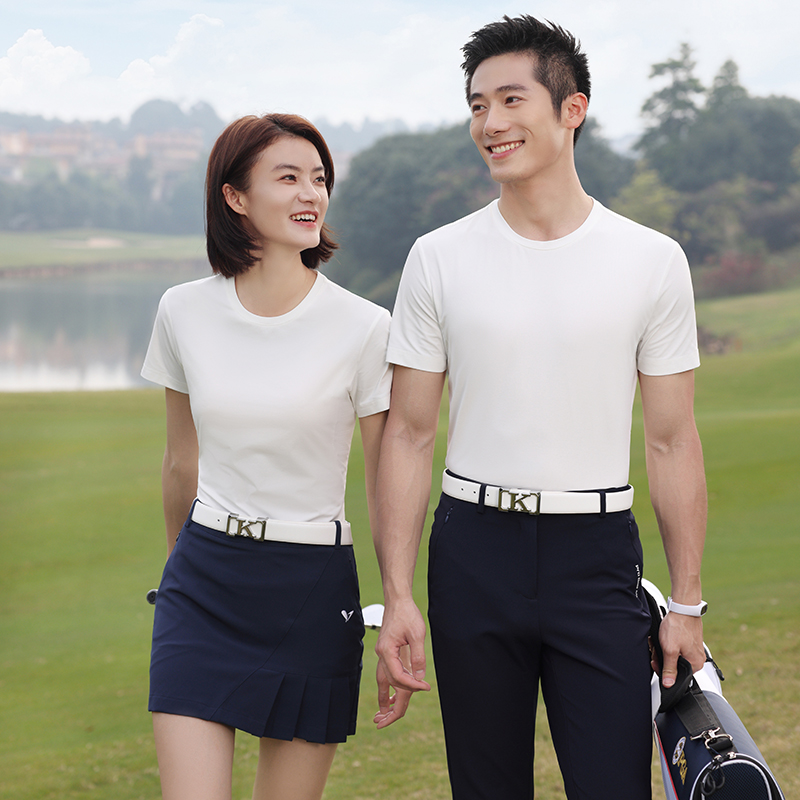 HT042-196 Sunny Golf light?cloud fibre crew?neck T?shirt (universal fit)