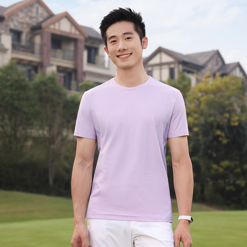 HT042-196 Sunny Golf light?cloud fibre crew?neck T?shirt (universal fit)