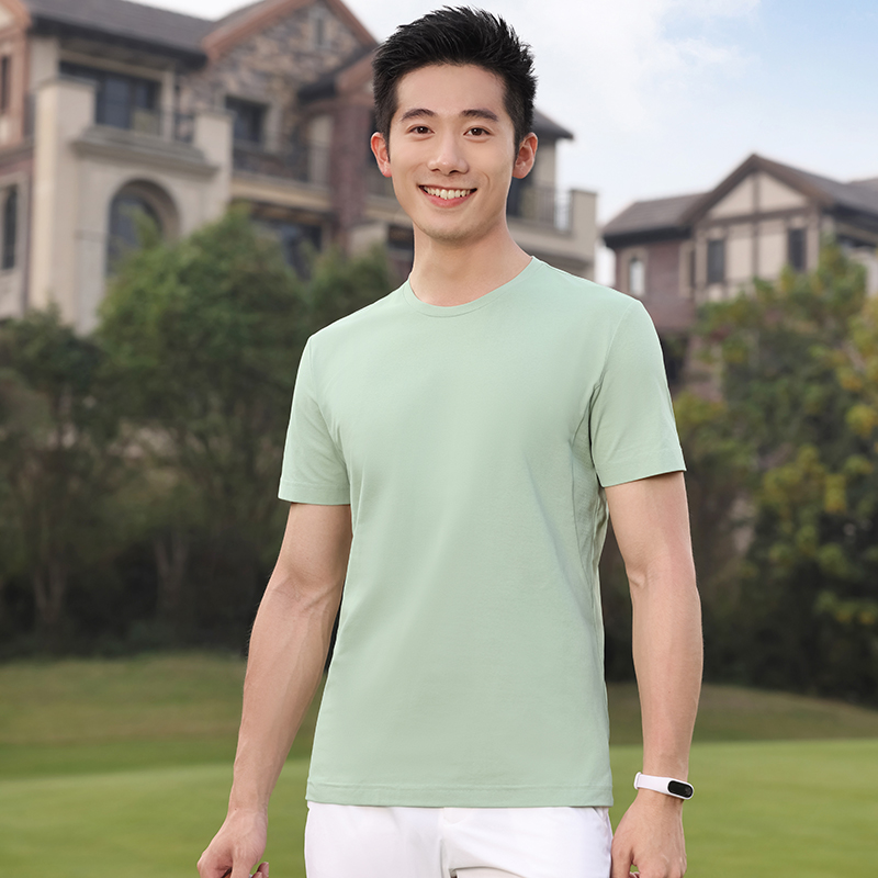 HT042-196 Sunny Golf light?cloud fibre crew?neck T?shirt (universal fit)