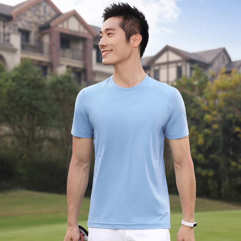 HT042-196 Sunny Golf light?cloud fibre crew?neck T?shirt (universal fit)
