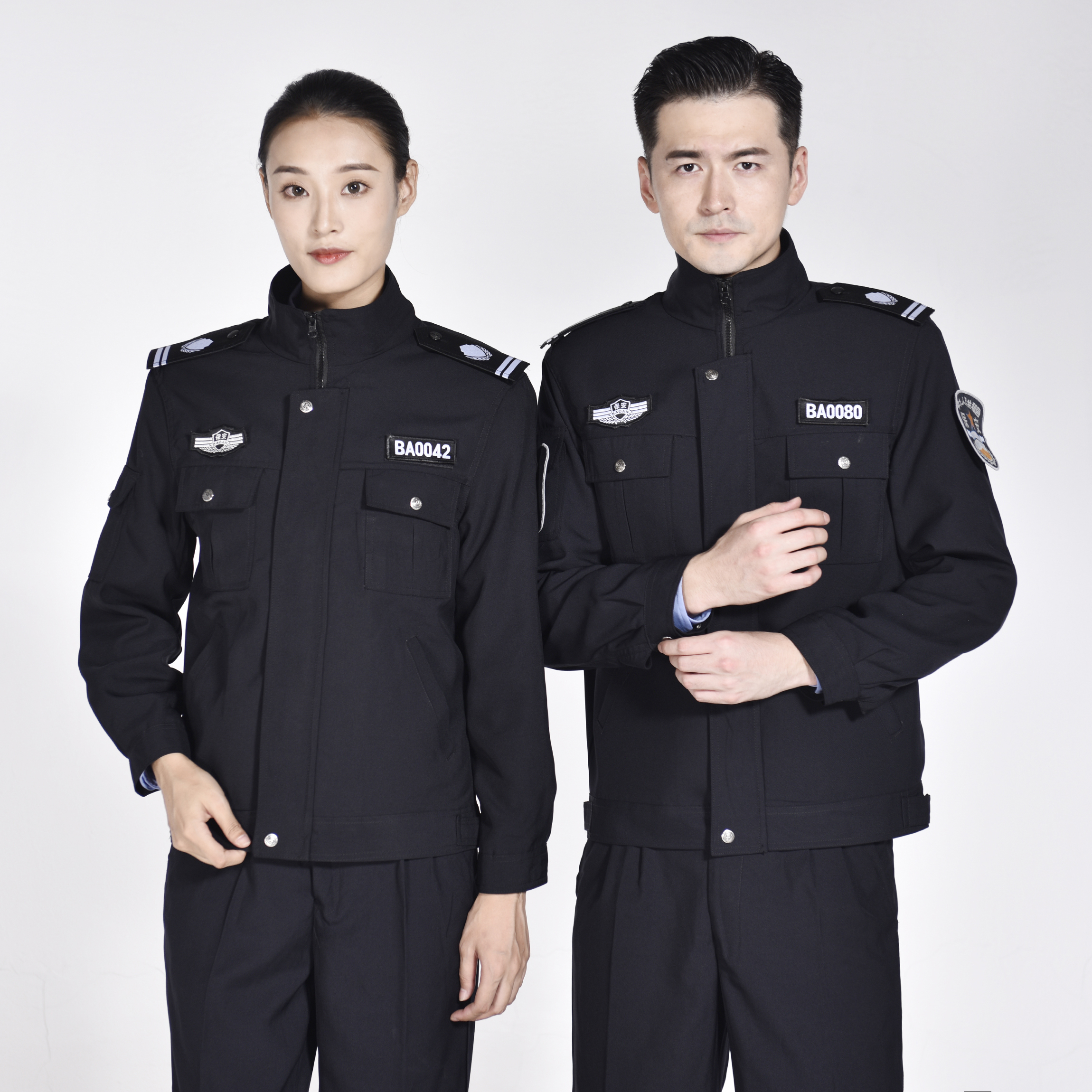 HT045-531 Autumn duty set – gabardine or woollen fabric autumn duty security uniform