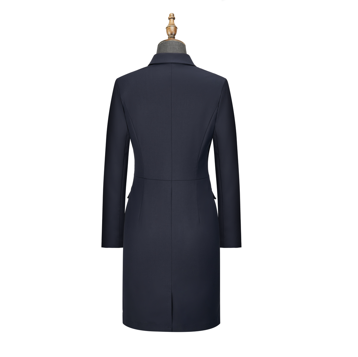 HT052-011 Stretch navy dress