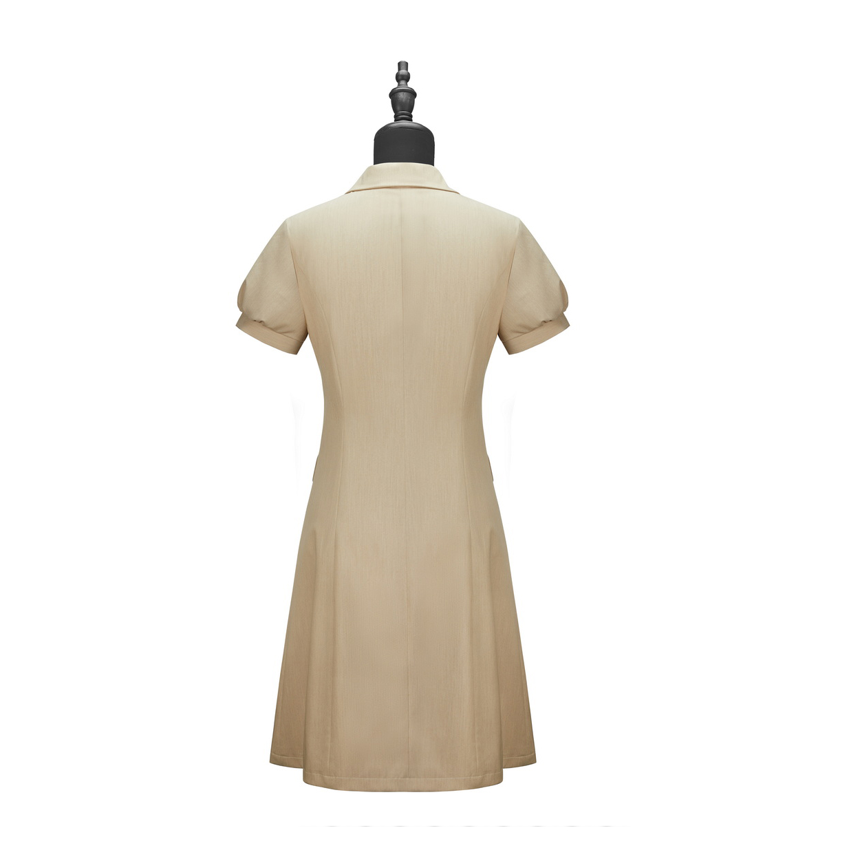HT052-022 Beige?brown dress