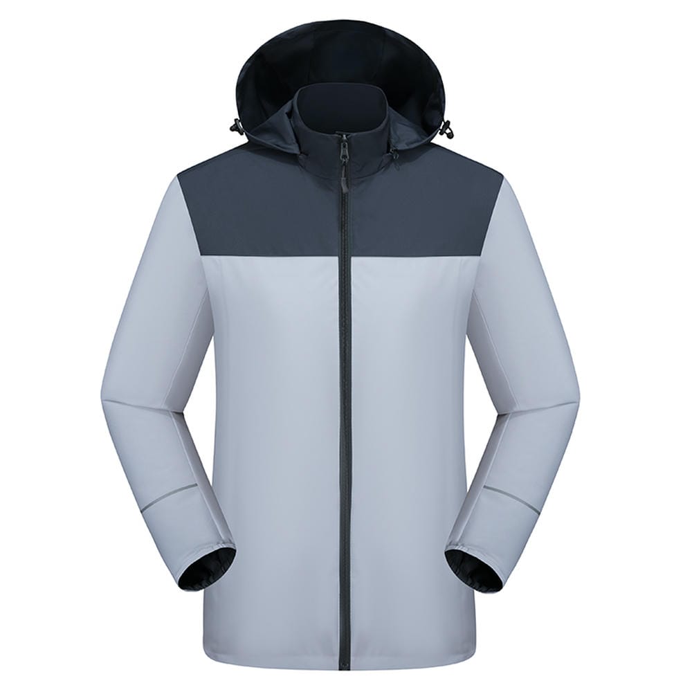 HT012-044 High?elastic pongee unisex outdoor jacket