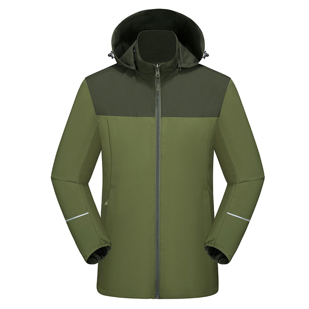 HT012-044 High?elastic pongee unisex outdoor jacket