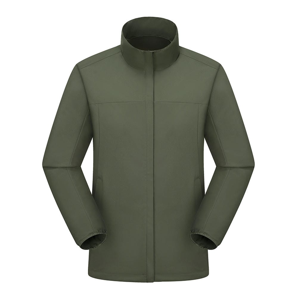 HT012-044 High?elastic pongee unisex outdoor jacket