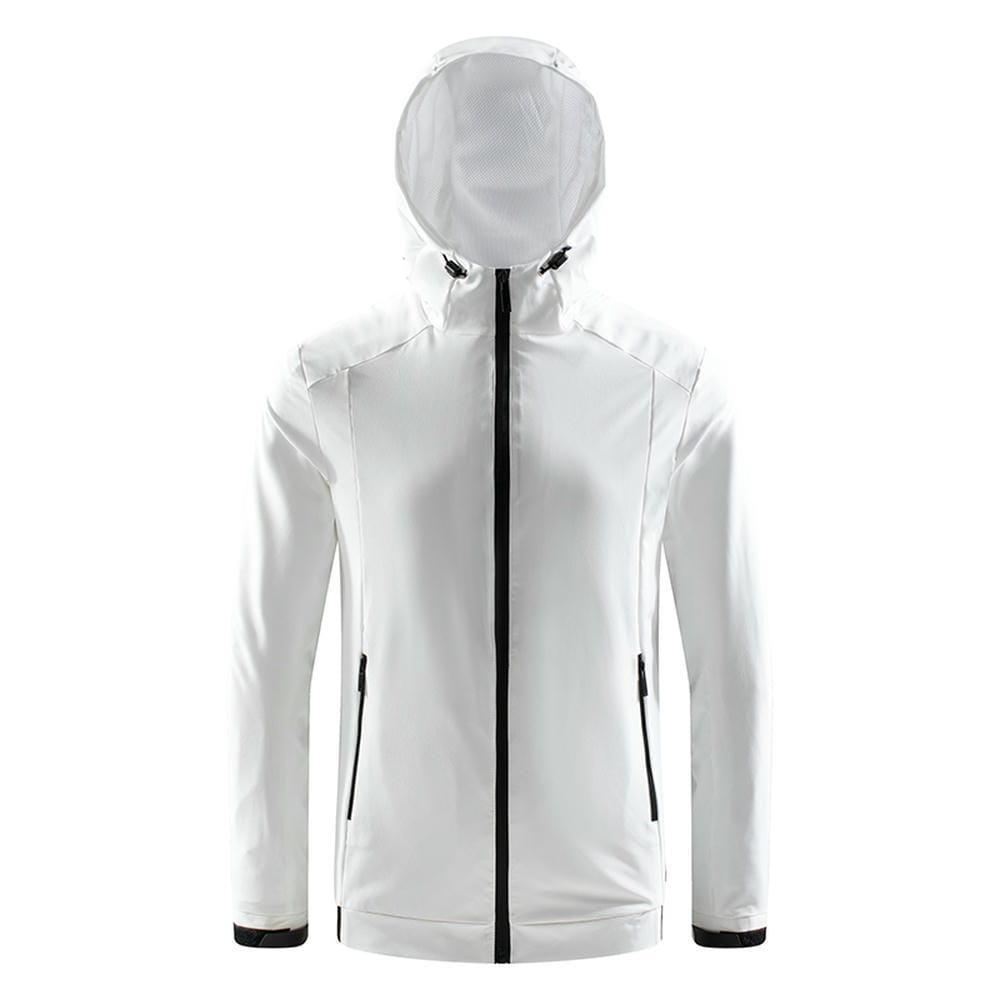 HT012-066 Spring/autumn pearl?dot polyester unisex windbreaker
