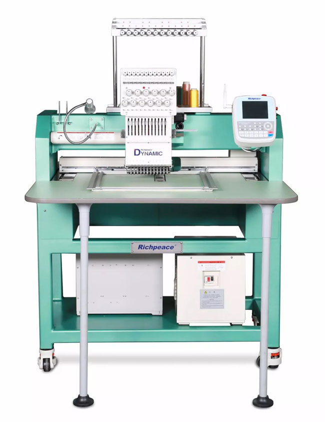 Richpeace Computerized Single Head Cap/Tubular Embroidery Machine Richpeace Computerized Single Head Cap/Tubular Embroidery Machine