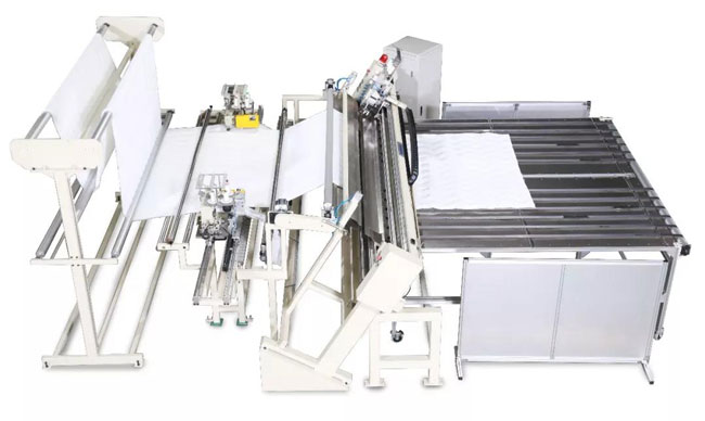 Richpeace Fully Automatic Four Sides Sewing Machine Richpeace Fully Automatic Four Sides Sewing Machine