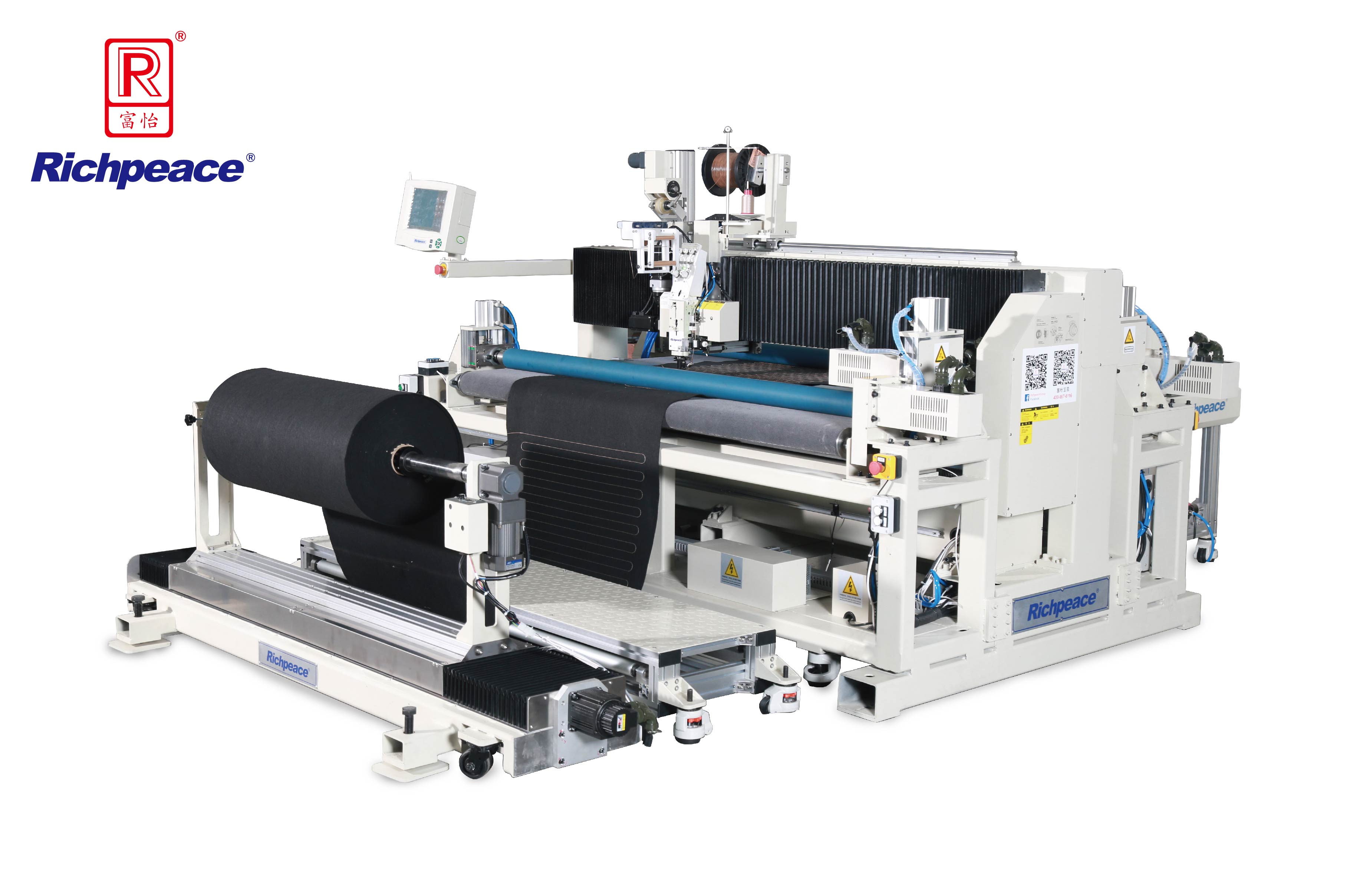 Richpeace Computerized ContinuousFeeding Wire Stitching Machine