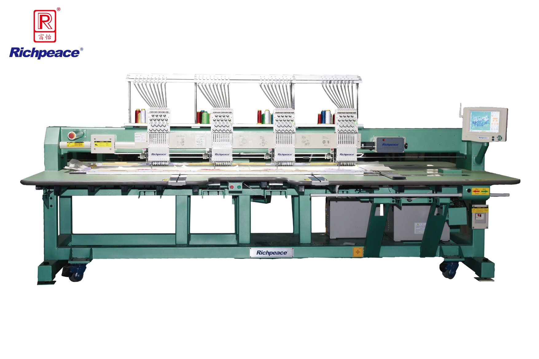 Computerized Tuft Stitch Embroidery Machine