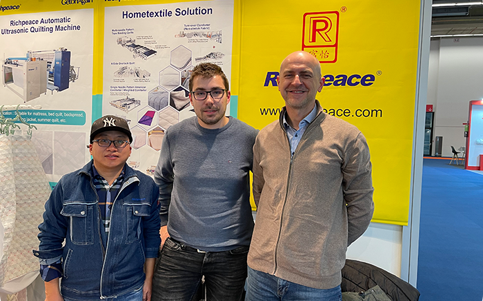 The 2023 Heimtextil Home Exhibition in Germany is in full swing! Richpeace looks forward to your visit! The 2023 Heimtextil Home Exhibition in Germany is in full swing! Richpeace looks forward to your visit!